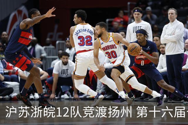 沪苏浙皖12队竞渡扬州 第十六届长三角龙舟赛擂鼓开桨